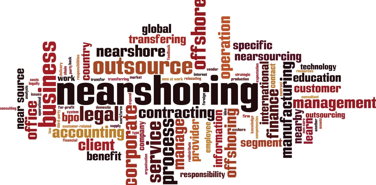 Nearshore outsourcing definition and advantages